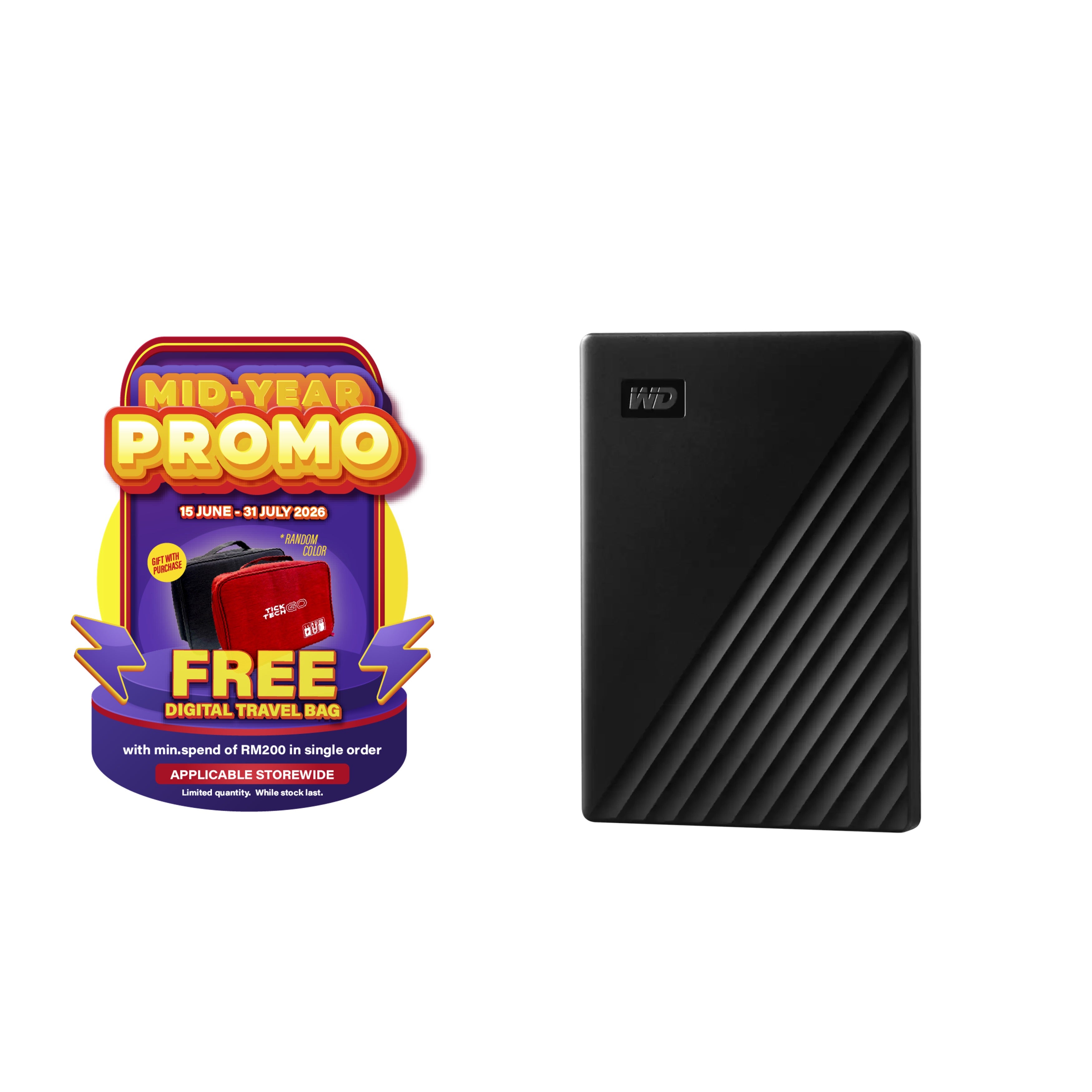WDĀ® My PassportĀ® Portable Hard Drive-Data Storage-futuromic